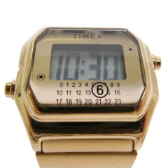 MAISON MARGIELA メゾンマルジェラ TIMEX タイメックス tx-tw2y50100 x TAIMEX タイメックス MM6 T80 Ring Watch Gold リングウォッチ ゴールド系【極上美品】【中古】のサムネイル