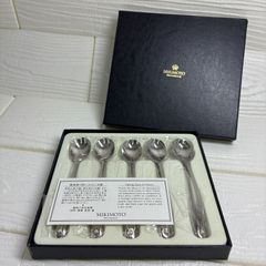 ⭐️363-MIKIMOTO ミキモト スプーン ステンレス パール 5本セット
