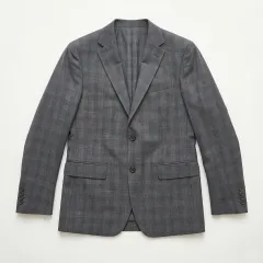 6 Allegri アレグリ ボトジュセッペ 夏用 CHECK ブレーザー (ダークグレー 52) ジャケットのサムネイル