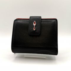 クリスチャンルブタン パロマミニウォレット 折り財布 レザー ラバー
