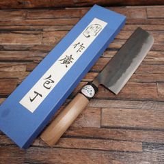 本種子島包丁】白鋼 鍛造仕上げ 牛刀 - メルカリ