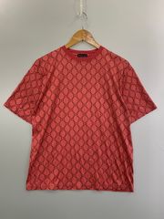値下げ⭐GUCCI GGロゴ 総柄 半袖 Tシャツ ピンク - メルカリ