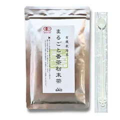 葉っピイ向島園　まるごと番茶粉末（緑茶・粉末）のサムネイル