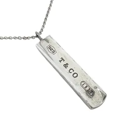 【中古】TIFFANY&Co. ティファニー ネックレス ティファニー1837 ネックレス SV925 8.8g シルバー メンズ バーのサムネイル