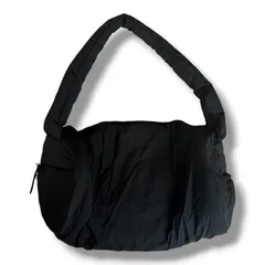 参考上代23,100円 未使用品 OLEND Puffy Duffle Bag パフィーダッフルバッグ ショルダーバッグ オレンド ブラック 2399G1のサムネイル