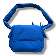 参考上代22,000円 未使用品 OLEND QUERIDA SOFT BAG クエリダソフトバッグ ショルダーバッグ オレンド ブルー 2390G1のサムネイル