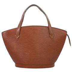 本物 ルイヴィトン LOUIS VUITTON LV サンジャック エピ レザー ハンドバッグ ケニアブラウン M52273 Saint Jacques ビトン バッグ 中古・のサムネイル