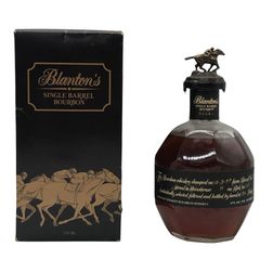 ブラントン シングルバレル 750ml 46.5% 箱付 馬キャップ 2003 - メルカリ