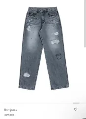ADER ERROR アーダーエラー バート デニム パンツ グレー A4 (Bart jeans)のサムネイル