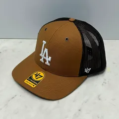 USA仕様 LA Dodgers Carhartt x '47 ロサンゼルス ドジャース カーハート Trucker トラッカーキャップ (47c3)のサムネイル