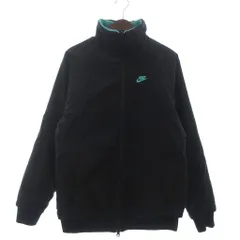 ナイキ NIKE BIG SWOOSH BOA JACKET リバーシブルボアジャケット 長袖 BQ6546-301 黒 ブラック 青系 Sのサムネイル