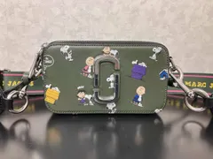 MARC JACOBS×PEANUTS Snapshot ショルダーバッグ グリーン系 スヌーピー マークジェイコブス ピーナッツのサムネイル
