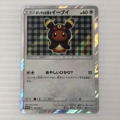 ポンチョを着たイーブイ ブラッキー PROMO SM-Pプロモカード 141