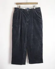 希少 90s 00s POLO by Ralph Lauren ポロ ラルフローレン ANDREW PANT アンドリュー ツータック コーデュロイ パンツ 33/32 3631Q★2のサムネイル