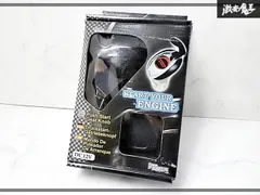 【新品★未使用】社外品 エンジンスタートボタン付き カスタムシフトノブ 10060417 BK/R 12Vバッテリー搭載車のサムネイル