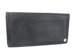 ChristianDior クリスチャンディオール レザー 二つ折り 長財布 ウォレット 札入れ カード入れ メンズ ブラック系 DP2240のサムネイル