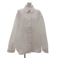 ザラ ZARA シャツジャケット ブルゾン スナップボタン コットン 白 ホワイト M ■OOMのサムネイル