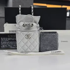 { MINI } シャネル CC キルティング カーフスキン バケット チェーンバッグのサムネイル