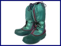 カナダ製/ビンテージ品★SOREL/ソレル【FEM6/22.5-23.5/緑】ロング丈/スノーブーツ◆3@o59のサムネイル