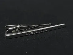 KENZO ケンゾー ラインストーン ネクタイピン タイクリップ アクセサリー ビジネス 紳士 メンズ シルバー系 DP1113のサムネイル