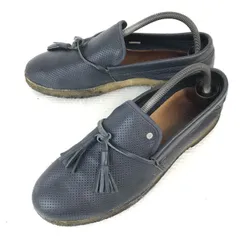 ディーゼル/DIESEL★クレープソール/スリッポンシューズ【27.0cm/US9/紺/NAVY BLUE】タッセルローファー/sneakers/Shoes/trainers◆cQ-508のサムネイル