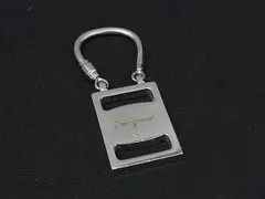 Salvatore Ferragamo フェラガモ ヴァラ キーホルダー キーリング バッグチャーム アクセサリー メンズ レディース シルバー系 DP1151のサムネイル