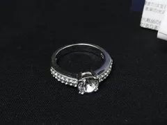 SWAROVSKI スワロフスキー ラインストーン リング 指輪 アクセサリー 表記サイズ 52 (約10号) レディース シルバー系 DP1198のサムネイル