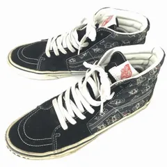 VANS/バンズ×ビームス★MADSAKI BEAMS SK8-HI/ハイカットスニーカー【27.5/黒】キャラプリント◆P-114のサムネイル