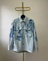 { オーバーサイズ M } ルイヴィトン モノグラム ウォーターカラージャケットのサムネイル