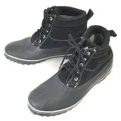 FieldCore/フィールドコア★本革/防水/ハンティングブーツ/スノーブーツ【L/24.5-25.5程度/黒/BLACK】ショートブーツ◆WB74-7のサムネイル