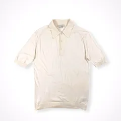 JOHN SMEDLEY / シーアイランドコットン ニットポロシャツ 英国製 SIZE：XS(M程度)のサムネイル