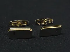 YVESSAINTLAURENT イヴサンローラン カフリンクス カフスボタン アクセサリー ビジネス 紳士 メンズ シルバー系×ゴールド系 DP0698のサムネイル