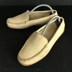 REGAL/リーガル★スリッポンシューズ【22.5/ホワイトベージュ/beige】モカシン/ローファー/sneakers/Shoes/trainers◆Q-403のサムネイル