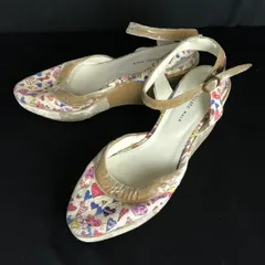 ツモリチサト/tsumori chisato walk★アンクルストラップサンダル【L/24.5-25.5程度/白系/WHITE系】Shoes/sandal◆Q-229のサムネイル