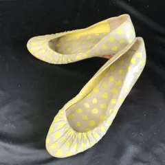 ツモリチサト/tsumori chisato★ウェッジソールパンプス【22.5/GRAY×YELLOW】Shoes/boots/sandal◆Q-126のサムネイル