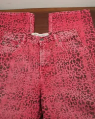 ゴールデングース キム アズリー ヒョウ柄 レオパード デニムパンツのサムネイル