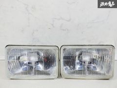 KOITO 小糸 ハロゲン ヘッドライト 角型 2個セット 約105mm x 165mm