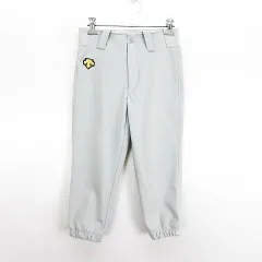 デサント DESCENTE JDB-1010P パンツ ボトムス 野球ユニフォーム ロゴ 140 シルバー ※EKMのサムネイル