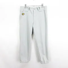 デサント DESCENTE DB-1010P パンツ ボトムス 野球ユニフォーム ロゴ L シルバー ※EKMのサムネイル