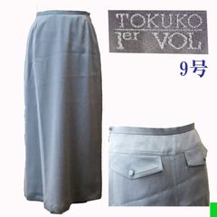 TOKUKO 1er VOL リネン100% 魚柄 刺繍 ロングスカート - メルカリ
