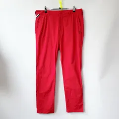 CASTELBAJAC カステルバジャック メンズゴルフパンツ 夏 レッド 34のサムネイル