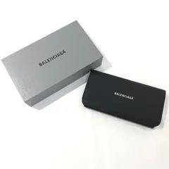 [七重浜85-1-080709nh] [併売]BALENCIAGA バレンシアガ ロングウォレット 594289[中古] [メンズ]のサムネイル