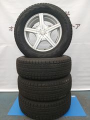 ☆中古ｽﾀｯﾄﾞﾚｽﾎｲｰﾙｾｯﾄ ｽﾏｯｸ1770+38 5H114 ﾌﾞﾘﾁﾞｽﾄﾝｽﾀｯﾄﾞﾚｽVRX 225