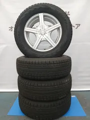 中古ｽﾀｯﾄﾞﾚｽﾀｲﾔ･ﾎｲｰﾙｾｯﾄ WEDS(ｳｴｯｽﾞ)ｼﾞｮｰｶｰ1665+40 5H100＆5H114.3ﾏﾙﾁﾎｰﾙ ﾖｺﾊﾏｱｲｽｶﾞｰﾄﾞG075 215/70R16 2024年製 ﾃﾞﾘｶD:5で使用 オク123のサムネイル