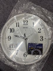 未使用】SEIKO セイコー タイムクリエーション 電波 掛時計 KX371S