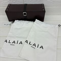 S1349 ALA<!-利用不可文字-!>A アライア シューズボックス 保存箱 防塵袋付 266192368