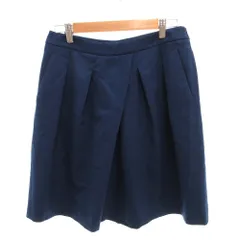 ジルサンダー JIL SANDER NAVY ショートパンツ タック サイドジップ 36 青 ブルー /YJ ■GY62のサムネイル