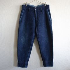 美品】PORTER CLASSIC【SASHIKO GREASE PANTS】M グリースパンツ
