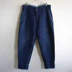 【美品】PORTER CLASSIC【SASHIKO GREASE PANTS】M グリースパンツ インディゴ ポータークラシック 26070165のサムネイル