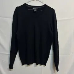 DKNY JEANS メリノウール ニット ブラック M(95)のサムネイル
